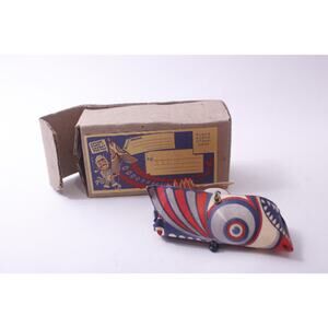 Vintage, Wiggle Fish, Japanese, Paper Toy, in Box, Collectible, ~ 250811-WH 505